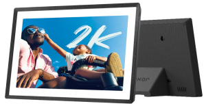 Lexar I Pexar Digital Picture Frame I 11-inch, 2K WiFi Enabled (Black) built-in 32GB