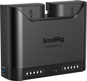 SmallRig 5485 Turbo Charging Kit for LP-E6P Camera Batteries