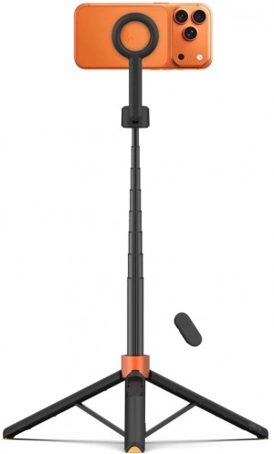 Tech-Protect Selfie Stick Tripod L10S, orange/black