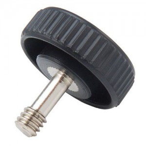 Caruba adapterschroef 1/4"M 1/4"F met kunststof grip lang