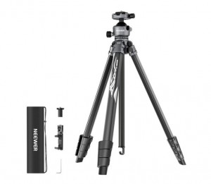 Neewer LT07 Aluminum Travel Tripod with Ball Head