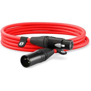 RODE XLR CABLE-3m red - XLR/XLR kabel