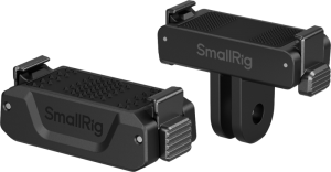 SmallRig 5918 Bidirectional Quick Release Folding Adapter Support with 2-Prong Mount and 1/4"-20 Thr