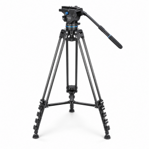 NEEWER 78 Inch Carbon Fibre Video Tripod with Fluid Head 10103171