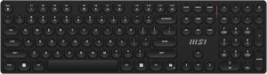 MSI FORGE K210 WIRELESS COMBO keyboard Mouse included Home/Office USB QWERTY US English Black
