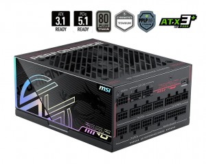 Power Supply|MSI|MPG Ai1300TS PCIE5|ATX|PC|100 - 240 V|1300 W|MPGAI1300TSPCIE5