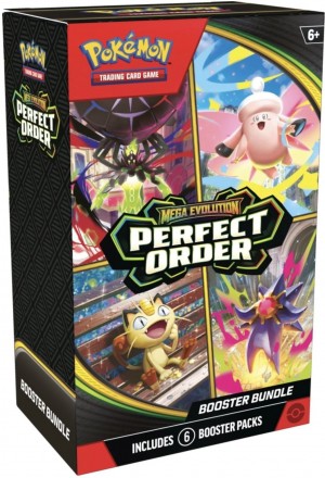 Pokemon TCG: Mega Evolution - Perfect Order Booster Bundle