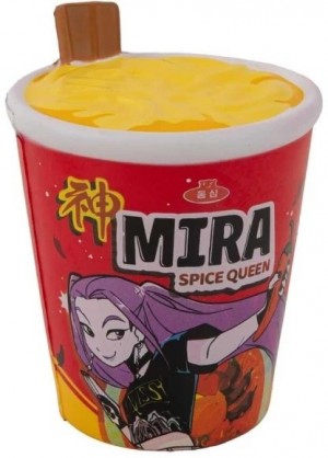 K-Pop Demon Hunters Squishy - Mira Spice Queen Noodles