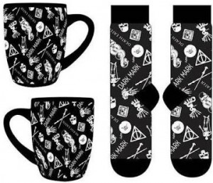 HARRY POTTER - Dark Mark - Mug 315ml and Socks 36-41