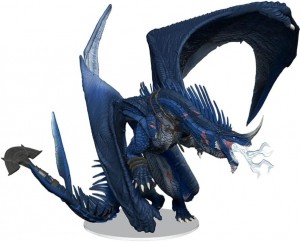 D&D Icons of the Realms: Anthradusk, Ancient Blue Dragon Figurine (1 pcs.)