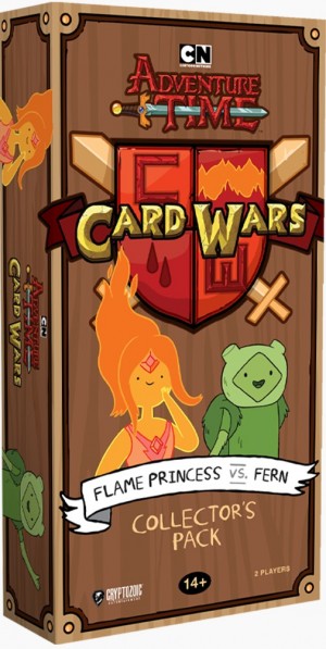 Adventure Time Card Wars Flame Princess vs Fern