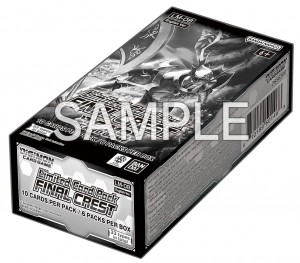 Digimon Card Game Limited Card Pack Display FINAL CREST LM-08 (6 pcs)