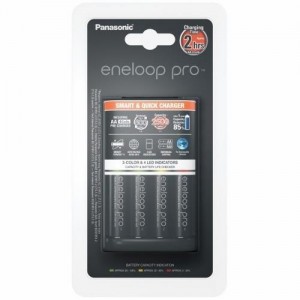 Panasonic Loader BQ-CC55 + 4 x R6/AA Eneloop Pro 2500 mAh (K-KJ55HCD40E)