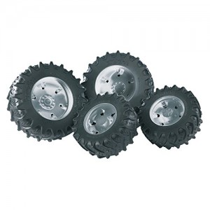Bruder Twin Tyres with White Rims (03317)