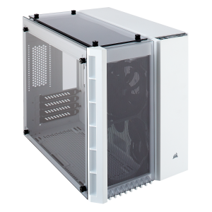 Corsair Crystal Series 280X Tempered Glass Micro ATX Case - White (‎CC-9011136-WW)