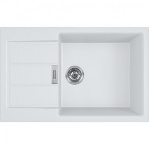 Franke Sirius 2.0 S2D 611-78 XL (500) Tectonite Arctic White (143.0590.221)