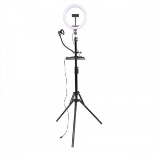 StudioKing LED Vlog Set SK-K190 with Ring Lamp and Microphone Holder