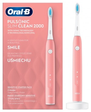 Braun Oral-B Pulsonic Slim Clean 2000 Pink