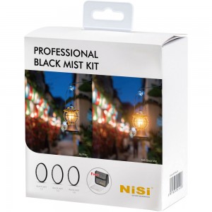 NiSi 77mm Professional Black Mist Kit with 1/2, 1/4, 1/8 and Case