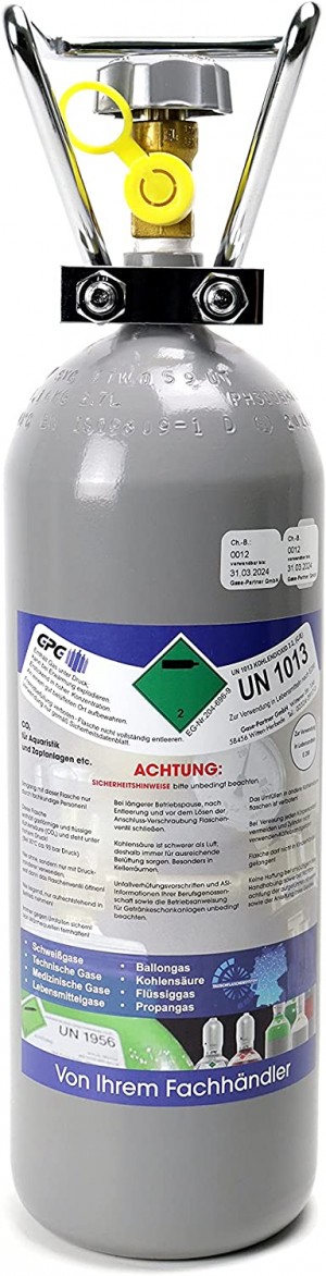 GPG CO2 2kg balons priekš Grohe Blue CO2 (ar gāzi)