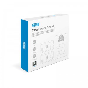 Newell Set Dual-channel Charger Newell DL-USB-C and two LP-E17 Batteries for Canon