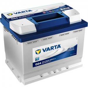 VARTA 60Ah 540A 242*175*190 -+ Blue (VA-D24)