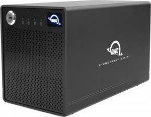 OWC ThunderBay 4 mini ProGrade 4-DriveTB3 Mac/Win(2xTB3 Ports,w/Softraid RAID 0/1/4/5/1+0) 16TB OWCTB3QMSR16T5