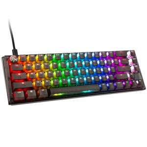 Ducky One 3 Aura Black SF Gaming Keyboard, RGB LED - MX-Red (US) (DKON2167ST-RUSPDABAAAC1)