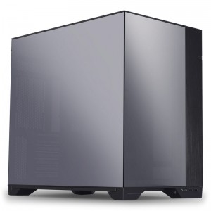 Lian Li O11 Vision Midi-Tower, Mirrored Tempered Glass - black (O11VC)
