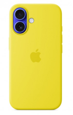 Apple iPhone 16 Silicone Case with MagSafe Star Fruit MYY73