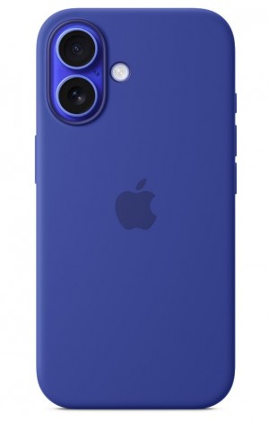 Apple iPhone 16 Silicone Case with MagSafe Ultramarine MYY63