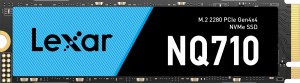 Lexar NQ710 NVMe SSD, PCIe 4.0, M.2, Type 2280 1TB (LNQ710X001T-RNNNG)