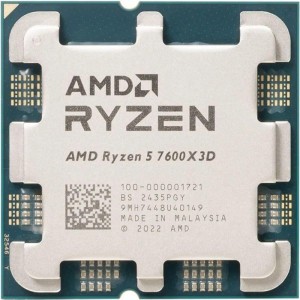 AMD Ryzen 5 7600X3D Gaming Processor Tray (100-000001721)