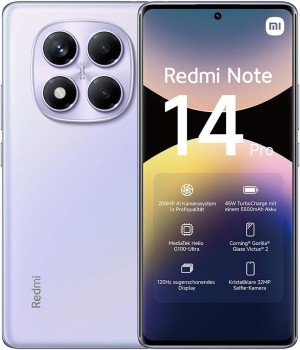 Xiaomi Redmi Note 14 Pro 4G 8GB RAM 256GB Aurora Purple