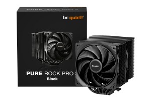 be quiet! Pure Rock Pro 3 CPU Cooler - 120mm, Black (BK042)