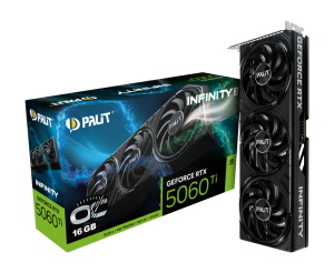 Palit GeForce RTX 5060 Ti INFINITY 3 OC 16GB (NE7506TS19T1-GB2061S)
