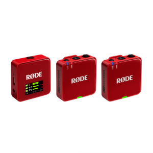 Rode Wireless GO III (Gen 3) Compact Wireless Microphone System Red (WIGOGEN3RED)