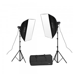 Visico VL 300PLUS II Soft Box Light Kit