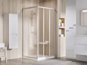 Ravak Shower Fixed Wall APSS-80 198 Satin+Glass Grape (940701R211)