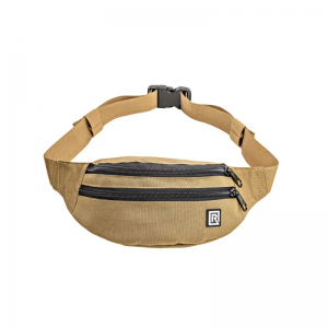 BlackRapid Waist Pack with 2 Zippered Pockets and Adjustable Belt Coyote