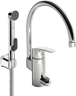 Oras Safira Izlietnes Jaucējkrāns ar Veļas Mazg. Mašīnas Ventili (1034F)