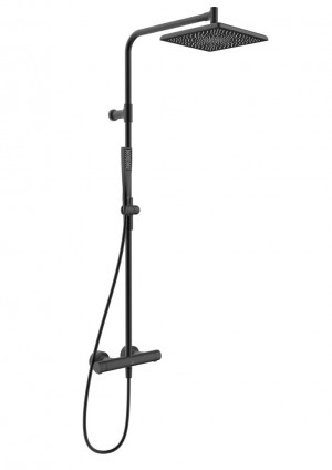 Oras Aurelia Lietus Dušas Sistēma Matēts Melns (4796-33)