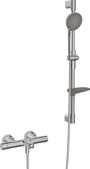 Oras Aurelia Vannas un Dušas Jaucējkrāni ar Dušas Kompl. Hroms (4749)