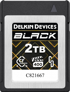 Delkin CFexpress 4.0 BLACK Type B R3700/W3220 (VPG400) 2TB (DCB4BV42T)
