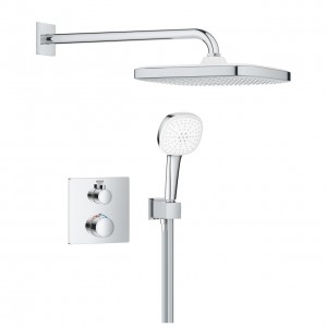Grohe Grohtherm Cubeo 250 Tempesta Slēpta Dušas Sistēma Hroms (1039950000)