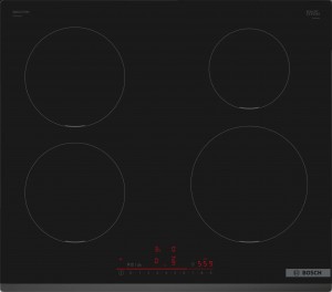 Bosch Serie 6 PIE631HB1E 60cm 4-zone Black Built-in Induction Hob