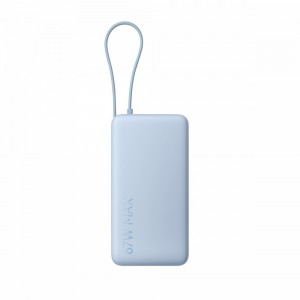 PowerBank 20000 (Integrated Cable) 67W Ice Blue