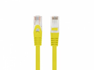 Patchcord kat.6 utp lszh cu 10m yellow fluke passed