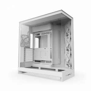 PC Case NZXT H9 FLOW MIDI Tower window white