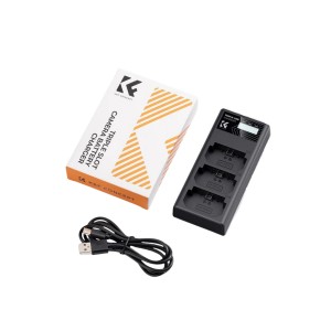 K&F Concept NP-FZ100 Triple slot camera battery charger